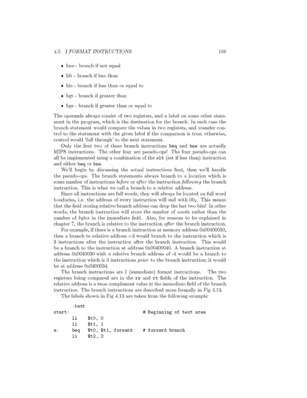 Computer Organization with MIPS - Page 159